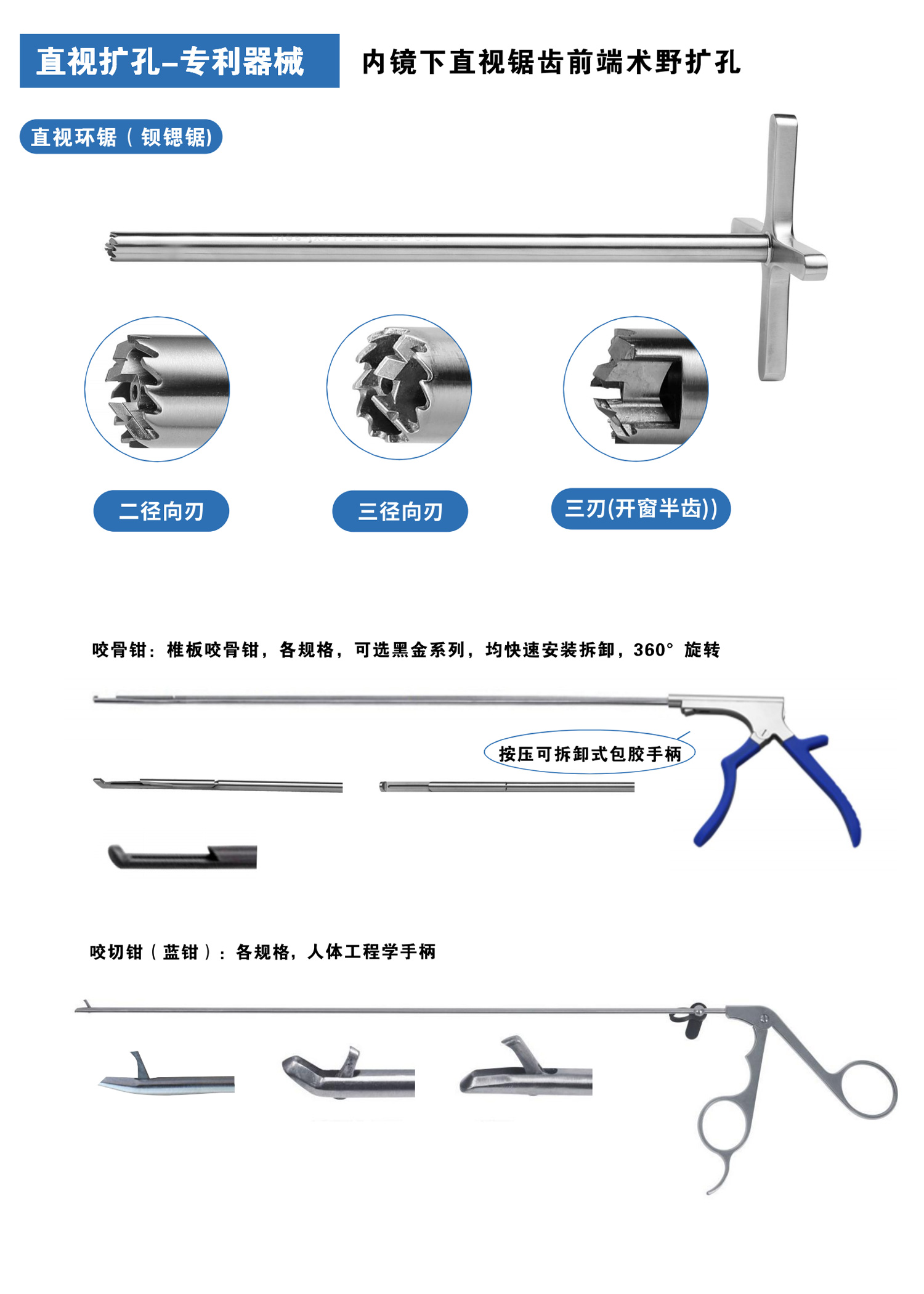 直視擴(kuò)孔-專利器械